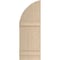 Ekena Millwork Sandblasted 3 Board Joined Board-n-Batten w/Quarter Round Arch Top Faux Wood Shutters, 16.5"W x 86"H SHUBJQ16X86SDPR - alternate 2